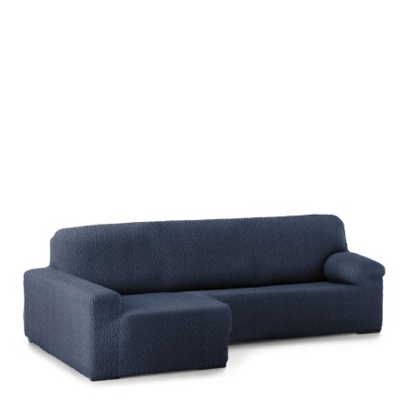 Funda para chaise longue de brazo corto izquierdo Eysa ROC Azul 180 x 120 x 360 cm
