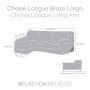 Funda para chaise longue de brazo corto izquierdo Eysa ROC Teja 180 x 120 x 360 cm