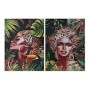 Cadre DKD Home Decor Colonial Africaine (50 x 1,8 x 70 cm) (2 Unités)
