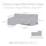 Funda para chaise longue de brazo largo izquierdo Eysa ROC Teja 180 x 120 x 360 cm