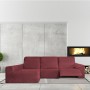 Funda para chaise longue de brazo largo izquierdo Eysa ROC Teja 180 x 120 x 360 cm