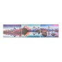 Cadre DKD Home Decor S3013647 Toile Montagne Oriental (70 x 1,8 x 50 cm)