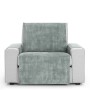 Housse de fauteuil Eysa TURIN Gris perlé 100 x 110 x 55 cm