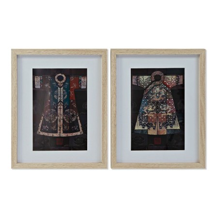 Cadre DKD Home Decor Oriental Oriental (2 Unités) (35 x 2 x 45 cm)