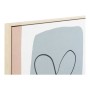 Cadre DKD Home Decor Abstrait Moderne (83 x 4,5 x 123 cm) (2 Unités)