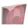 Cadre DKD Home Decor S3013680 Toile Abstrait Moderne (25 x 2,5 x 25 cm) (2 Unités)