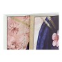Cadre DKD Home Decor CU-179961 Toile Geisha Oriental (103,5 x 4,5 x 144 cm) (2 Unités)