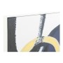 Cadre DKD Home Decor S3013693 Toile Abstrait Moderne (83 x 4,5 x 123 cm) (2 Unités)