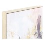 Cadre DKD Home Decor Toile Abstrait Fleurs (83 x 4,5 x 123 cm) (2 Unités)