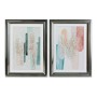 Cadre DKD Home Decor S3013704 Abstrait Moderne (49 x 3 x 69 cm) (2 Unités)