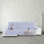 Funda para chaise longue de brazo corto izquierdo Eysa SILVER Azul 100 x 110 x 240 cm