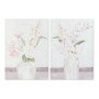 Cadre DKD Home Decor S3013716 Toile Vase (2 Unités) (70 x 3 x 100 cm)