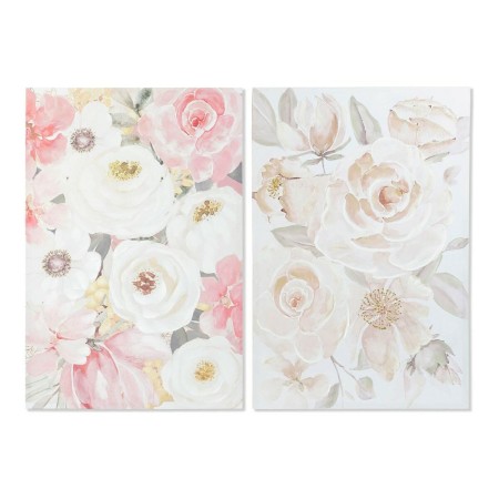 Cadre DKD Home Decor S3013726 Toile animaux (80 x 3 x 120 cm) (2 Unités)