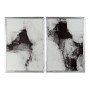 Cadre DKD Home Decor S3013730 Abstrait Moderne (2 Unités) (50 x 3 x 70 cm)