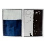 Cadre DKD Home Decor S3013731 Abstrait Moderne (2 Unités) (50 x 3 x 70 cm)
