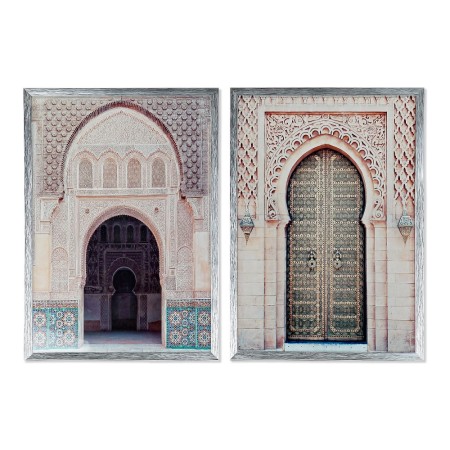 Cadre DKD Home Decor Porte (2 pcs) (50 x 3 x 70 cm)