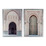 Cadre DKD Home Decor Porte (2 pcs) (50 x 3 x 70 cm)