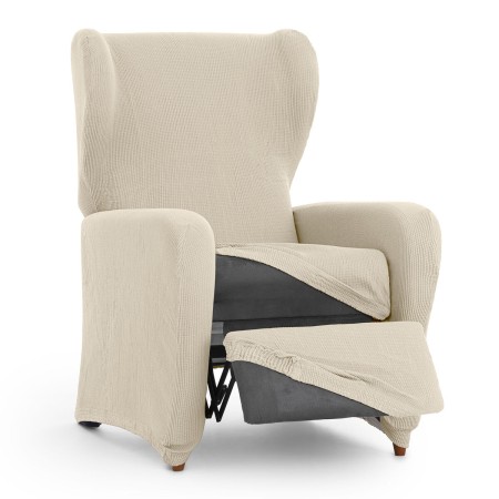 Housse de fauteuil avec pieds séparés Eysa ULISES Blanc 90 x 100 x 75 cm