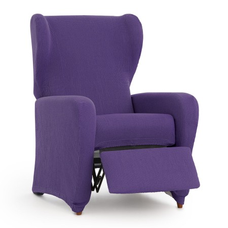 Housse de fauteuil avec pieds séparés Eysa ULISES Violet 90 x 100 x 75 cm