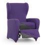 Housse de fauteuil avec pieds séparés Eysa ULISES Violet 90 x 100 x 75 cm