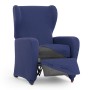 Housse de fauteuil avec pieds séparés Eysa ULISES Bleu 90 x 100 x 75 cm