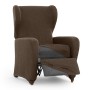 Funda para sillón con pies separados Eysa ULISES Marrón 90 x 100 x 75 cm