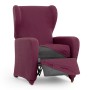 Housse de fauteuil avec pieds séparés Eysa ULISES Bordeaux 90 x 100 x 75 cm