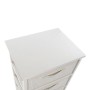 Caisson à Tiroirs DKD Home Decor Blanc Bambou Bois de paulownia (42 x 32 x 81 cm)