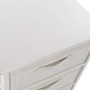 Caisson à Tiroirs DKD Home Decor Blanc Bambou Bois de paulownia (42 x 32 x 81 cm)