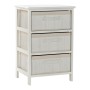 Caisson à Tiroirs DKD Home Decor Blanc Bambou Bois de paulownia (42 x 32 x 63 cm)