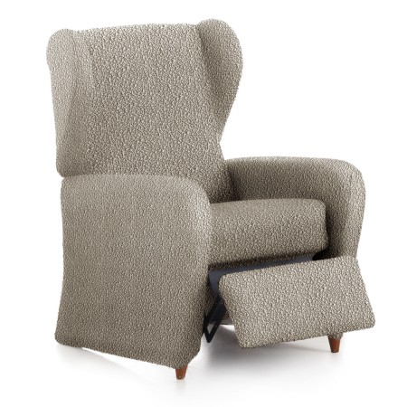 Housse de fauteuil avec pieds séparés Eysa ROC Marron Clair 90 x 120 x 85 cm