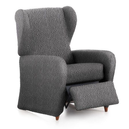Housse de fauteuil avec pieds séparés Eysa ROC Gris foncé 90 x 120 x 85 cm