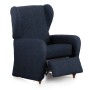 Housse de fauteuil avec pieds séparés Eysa ROC Bleu 90 x 120 x 85 cm