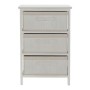 Caisson à Tiroirs DKD Home Decor Blanc Bambou Bois de paulownia (42 x 32 x 63 cm)