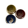 Figurine Décorative DKD Home Decor Tibétain Bols Fer (13 x 13 x 7,5 cm) (3 Unités)