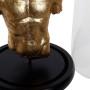 Figurine Décorative DKD Home Decor Buste Doré Résine Bois MDF (17 x 17 x 26 cm)