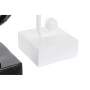 Figurine Décorative DKD Home Decor Noir Blanc Résine (15 x 11.5 x 41 cm) (2 pcs)
