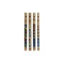 Figurine Décorative DKD Home Decor Flûte à Bec Bambou (4 pcs) (30 x 2 x 2 cm)