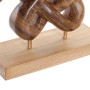 Figurine Décorative DKD Home Decor Nœud Bois Naturel (34 x 10 x 31 cm)