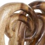 Figurine Décorative DKD Home Decor Bois Abstrait Naturel (25 x 10 x 25 cm)