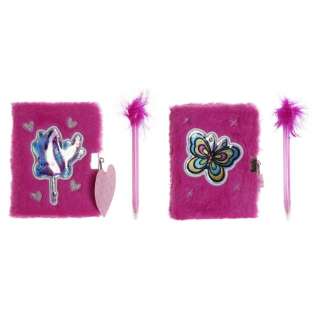 Carnet DKD Home Decor Rose (2 pcs) (16.5 x 30 x 16.5 cm)