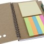 Cahier à Spirales avec Stylo DKD Home Decor Noir Rouge Vert (9 x 9 x 0,5 cm) (3 pcs) (17 x 1 x 21 cm) (14 x 1 x 1 cm)