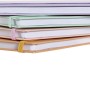 Carnet DKD Home Decor Jaune Rose Menthe Lila (14.5 x 1.5 x 21 cm)