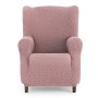 Housse de fauteuil à oreilles Eysa THOR Rose 80 x 110 x 90 cm