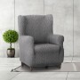 Housse de fauteuil à oreilles Eysa ROC Gris foncé 80 x 120 x 100 cm