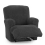 Housse de fauteuil Eysa THOR Gris foncé 80 x 100 x 90 cm