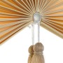 Figurine Décorative DKD Home Decor Éventail Polyester Bambou (2 pcs) (90 x 4 x 90 cm)