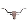 Figurine Décorative DKD Home Decor Bœuf Métal Bois MDF (75 x 2 x 35 cm)
