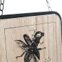 Cadre DKD Home Decor S3013953 Insectes Noir Métal Bois MDF (20.5 x 1 x 32 cm) (2 pcs)