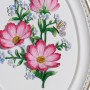 Figurine Décorative DKD Home Decor Résine Fleurs (2 pcs) (17 x 2.5 x 21.6 cm)